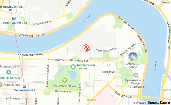 Карта проезда