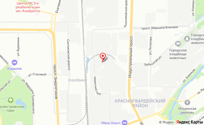 Карта проезда